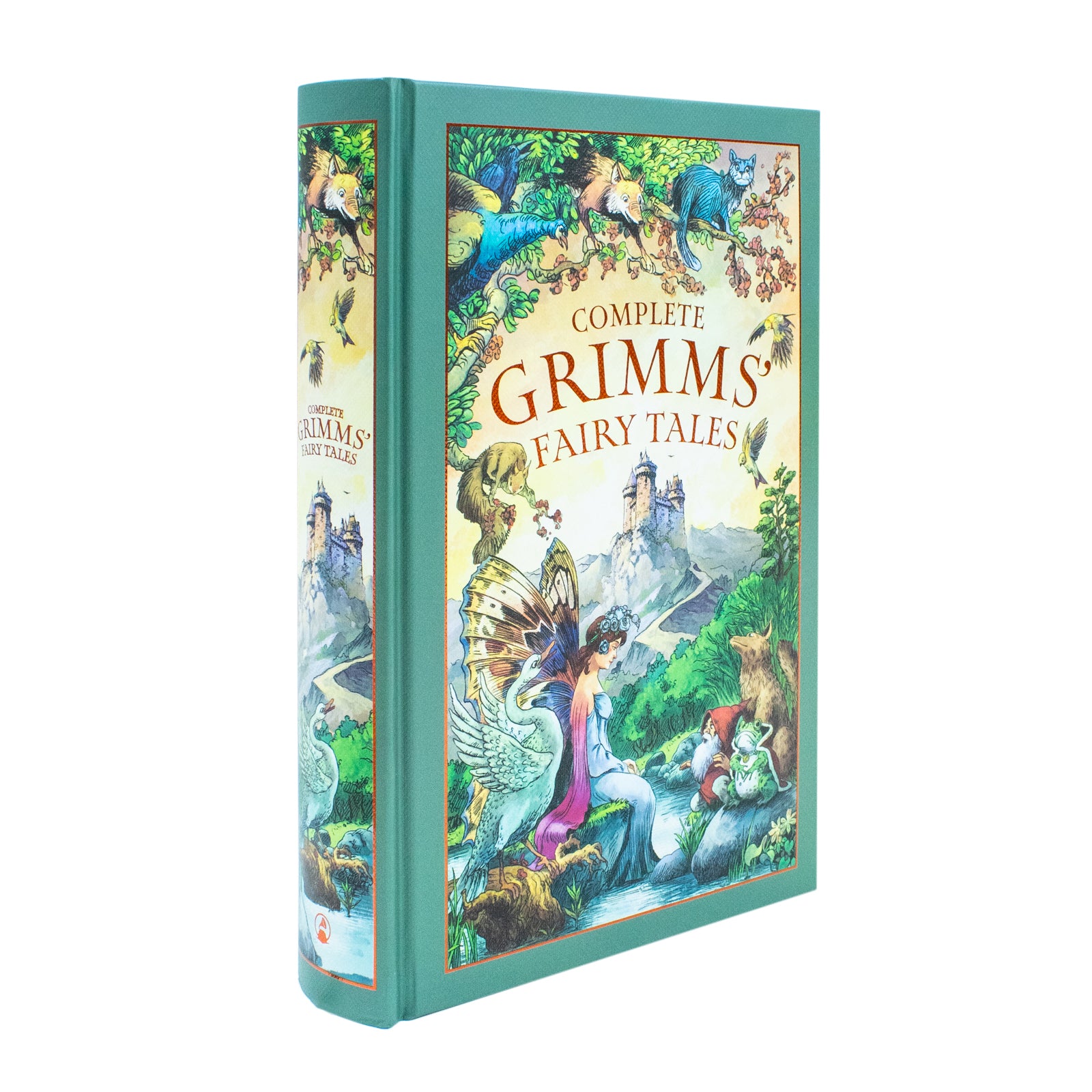 Complete Grimm's Fairy Tales by Brothers Grimm - Leather-bound classic edition front cover