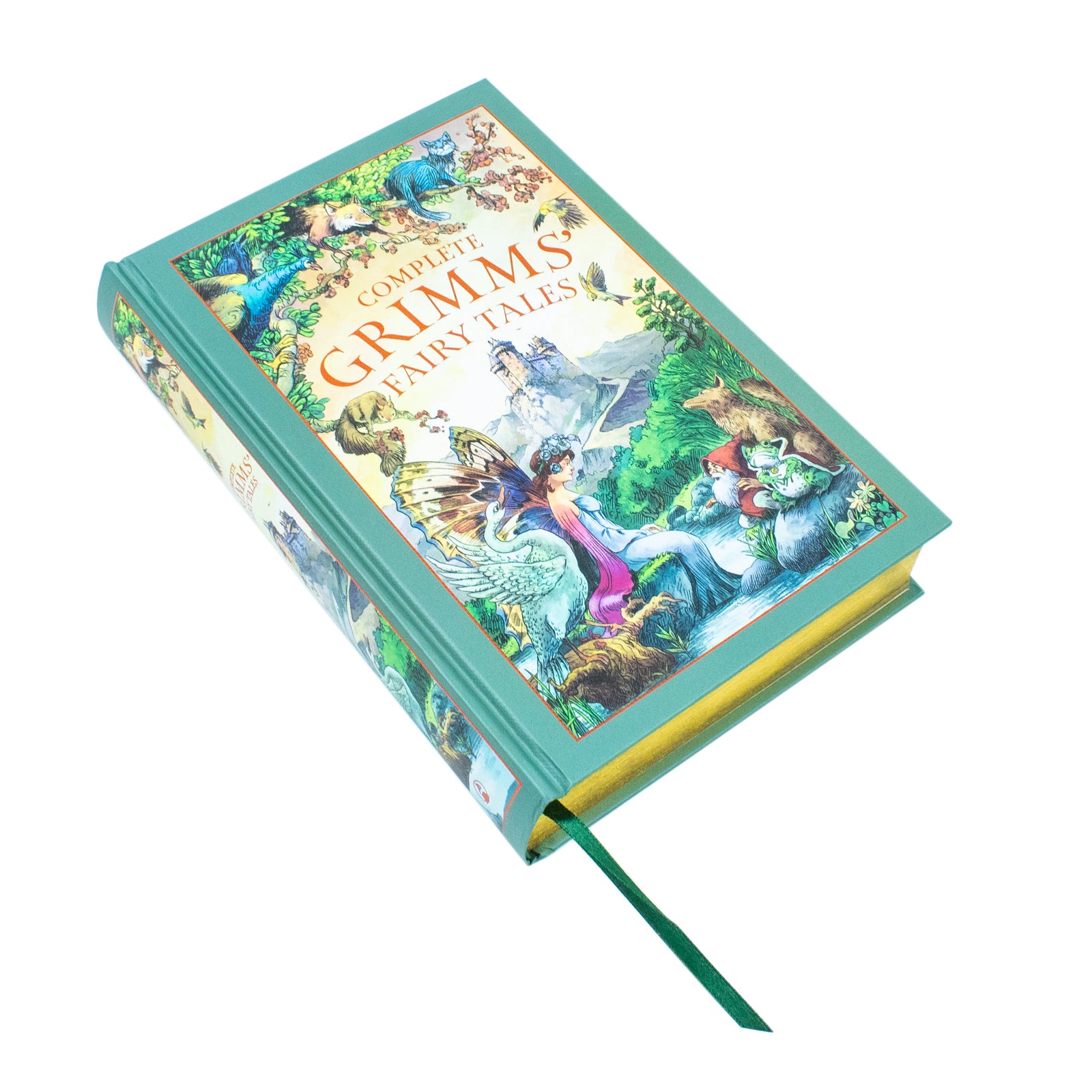 Complete Grimm's Fairy Tales by Brothers Grimm - Leather-bound edition spine and cover