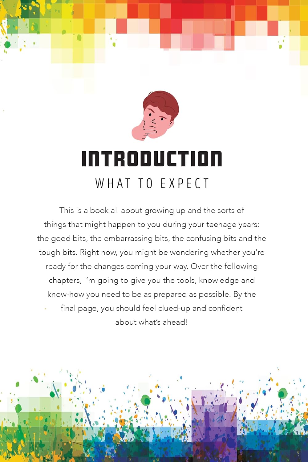 Illustrated diagram page from Growing Up for Boys: Everything You Need to Know by Dr Emily MacDonagh