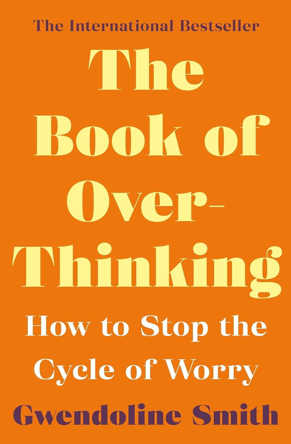 The Book of Overthinking and The Book of Knowing by Gwendoline Smith paperback self-help set