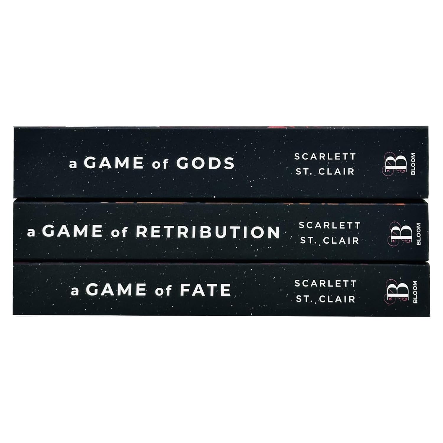 Hades Saga 3 Book Collection Set by Scarlett St. Clair - paperback trilogy front view