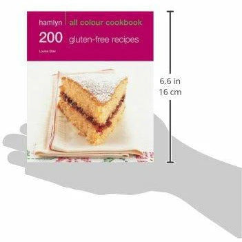 Hamlyn All Colour Cookery 200 Gluten-Free Recipes paperback cookbook detail view