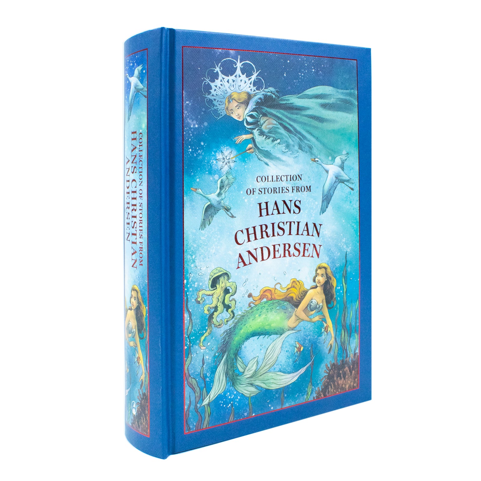 Collection of Stories from Hans Christian Andersen - deluxe leather bound hardback edition with gold foiled edges
