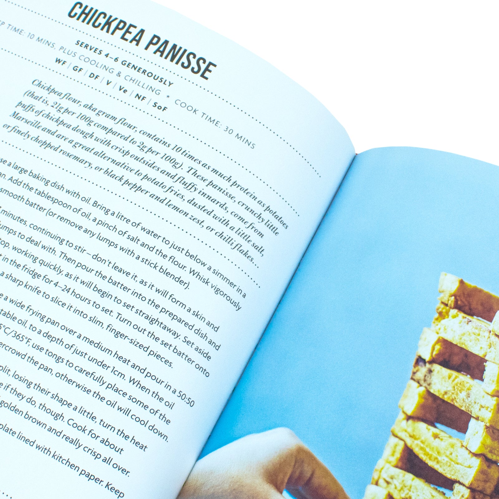 Happy Leons: Leon Happy Fast Food hardback cookbook - inside page with quick recipe ideas