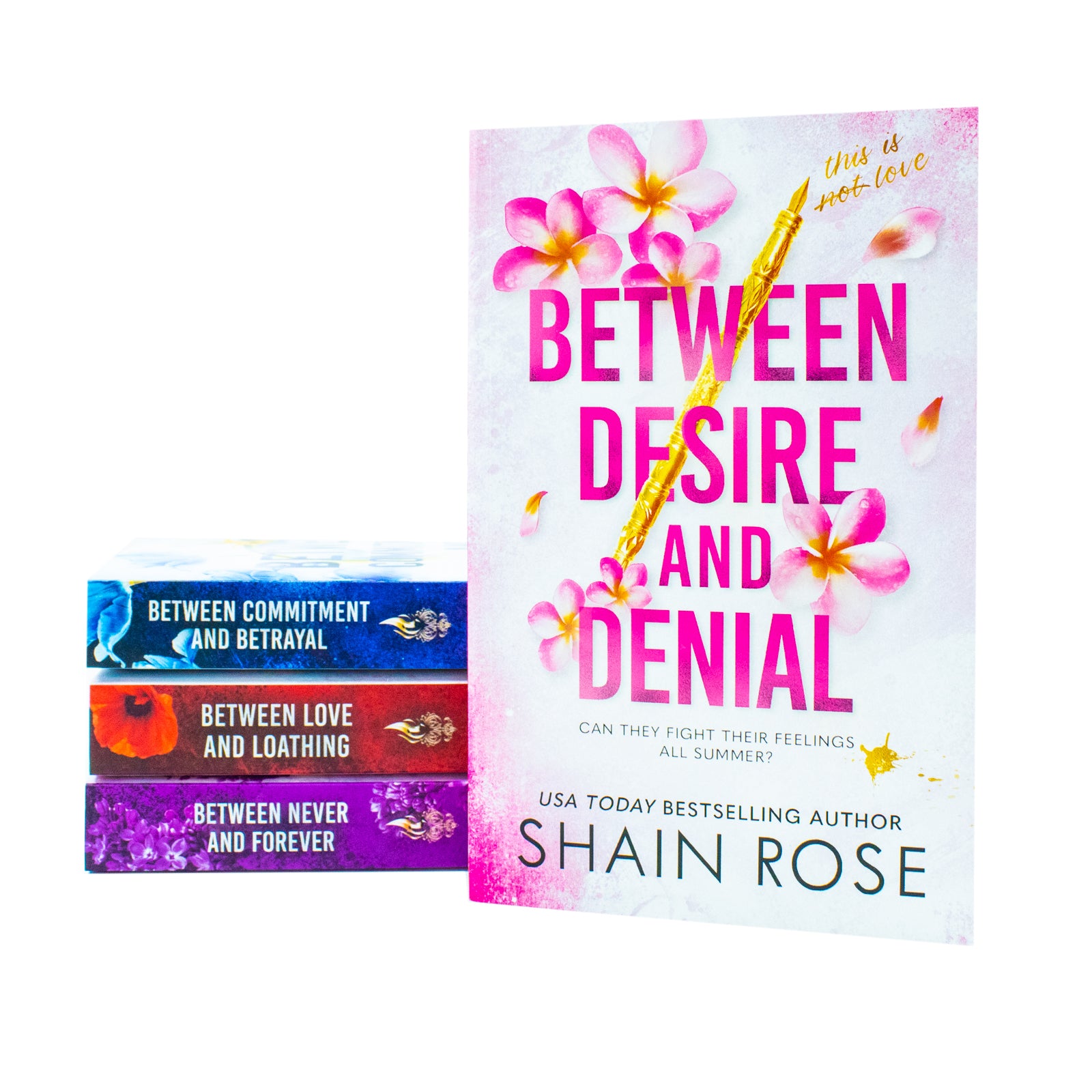 Hardy Billionaires Series by Shain Rose 4 Books Collection Set - Between Commitment and Betrayal, Between Love and Loathing - Paperback