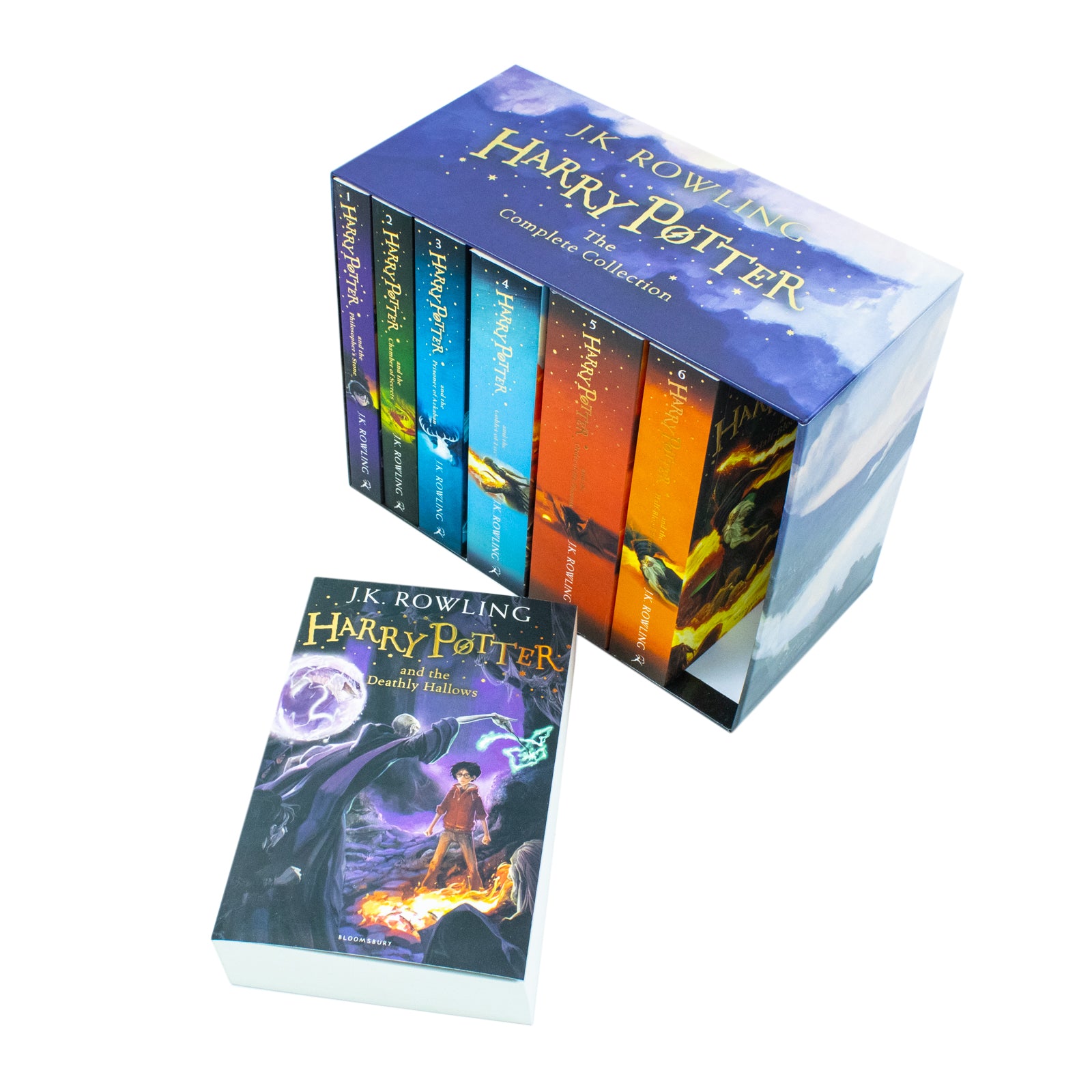 Harry Potter Complete Collection - Prisoner of Azkaban and Goblet of Fire paperback covers
