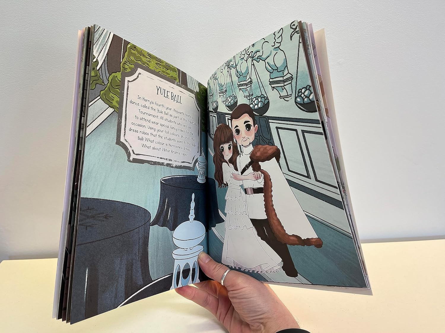 Foil sheets included with Harry Potter Foil Wonders Around the Wizarding World activity book for decorating wizarding world scenes