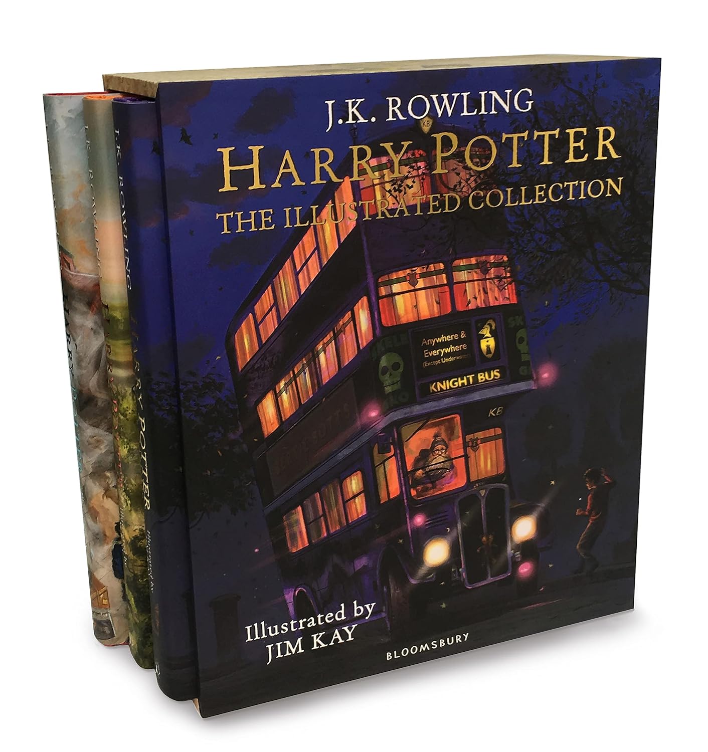 Harry Potter The Illustrated Collection - Three Magical Classics hardback box set by J.K. Rowling, illustrated by Jim Kay, ages 7-11