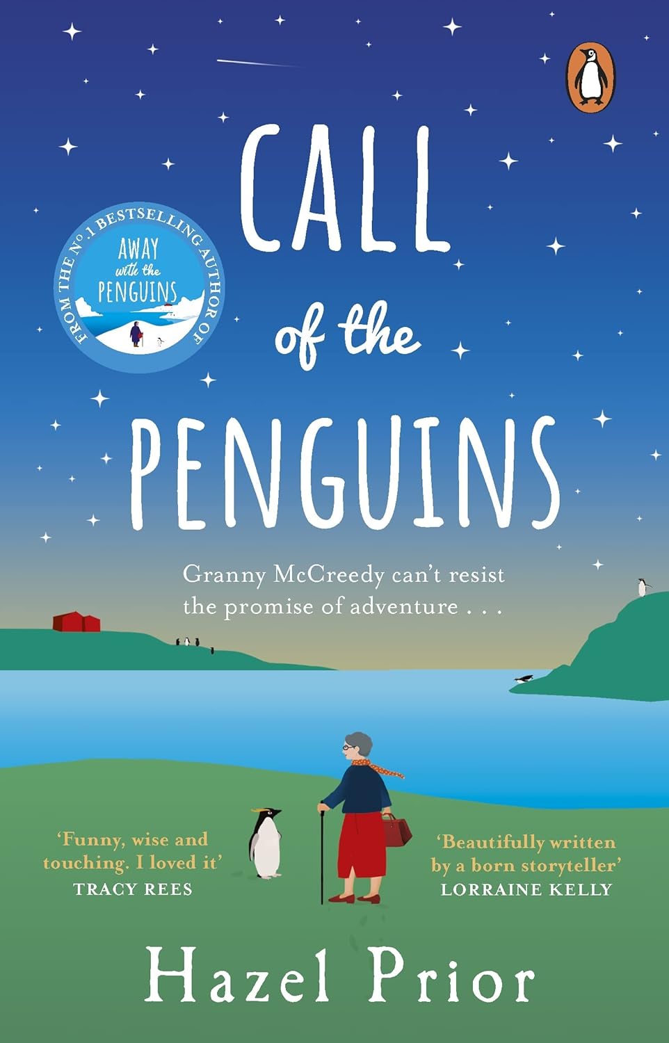 Away with the Penguins by Hazel Prior paperback cover, part of the 3 book collection set