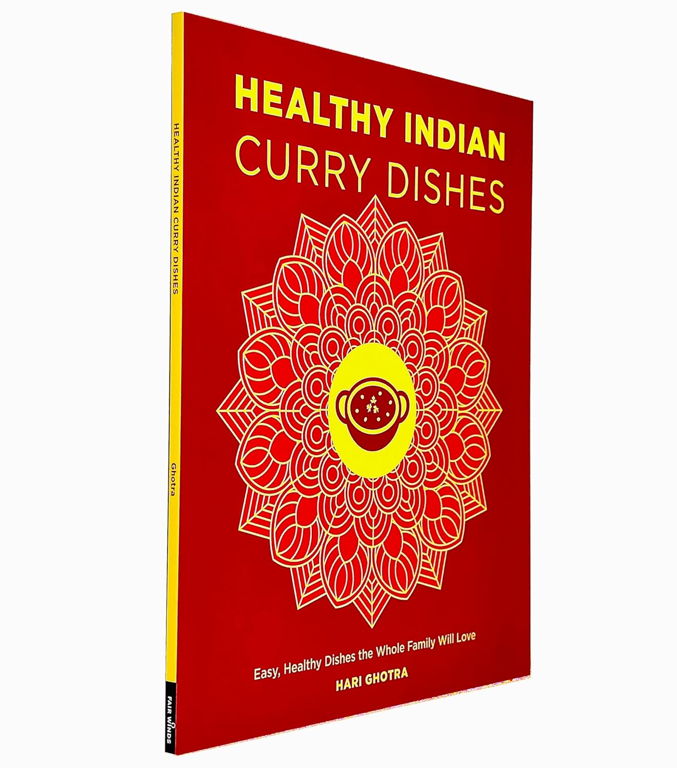 Healthy Indian Curry Dishes by Hari Ghotra - sample recipe page from Indian cookbook