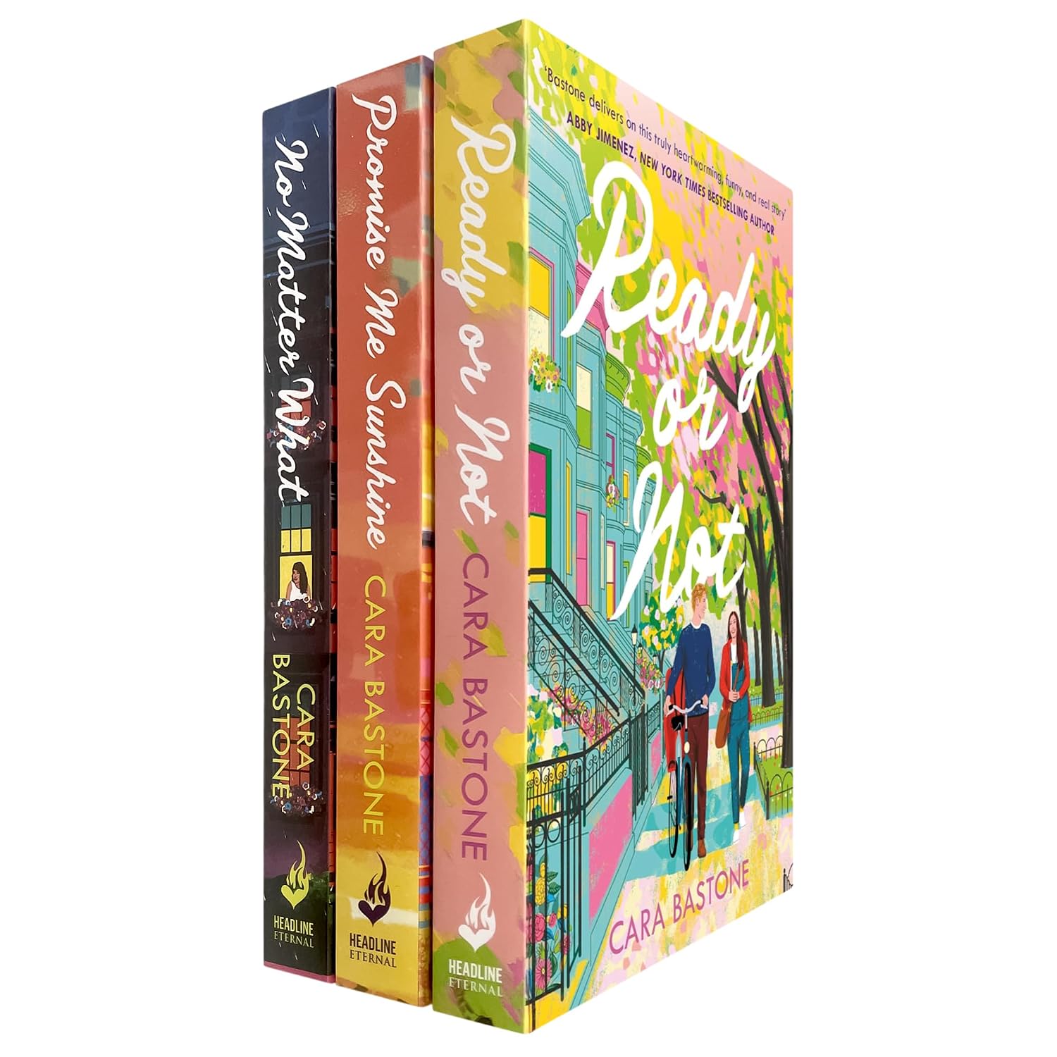 Hearts of New York 3 Books Collection Set by Cara Bastone - paperback cover