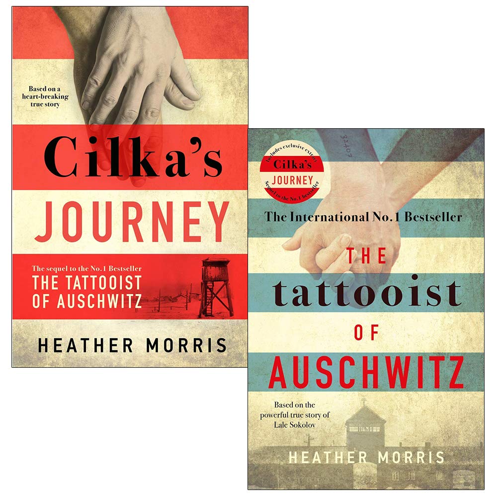 Heather Morris Collection 2 Books Set - Cilka's Journey and The Tattooist of Auschwitz paperback historical fiction novels