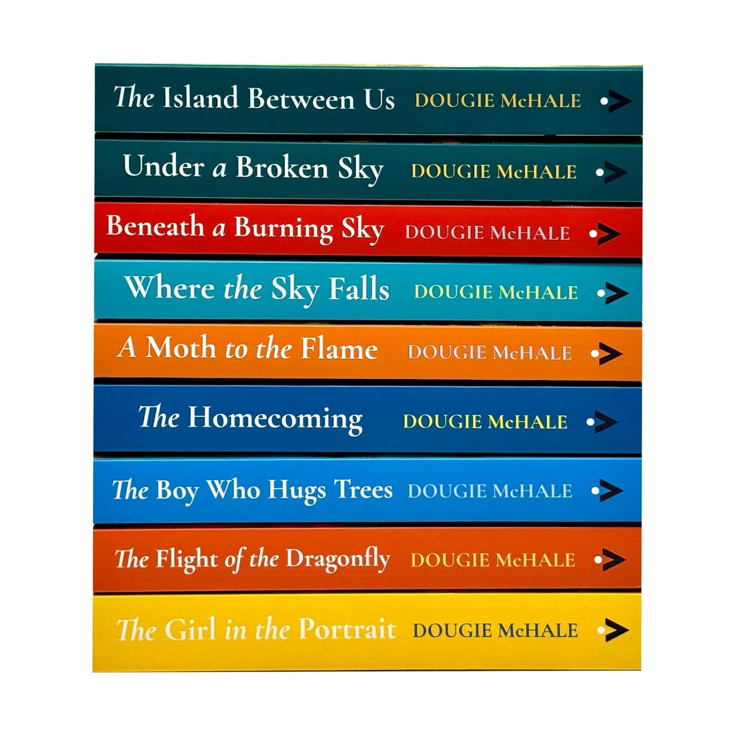 The Flight of the Dragonfly by Dougie McHale - The Hellenic Collection - Paperback book cover (Book 2 of 9)