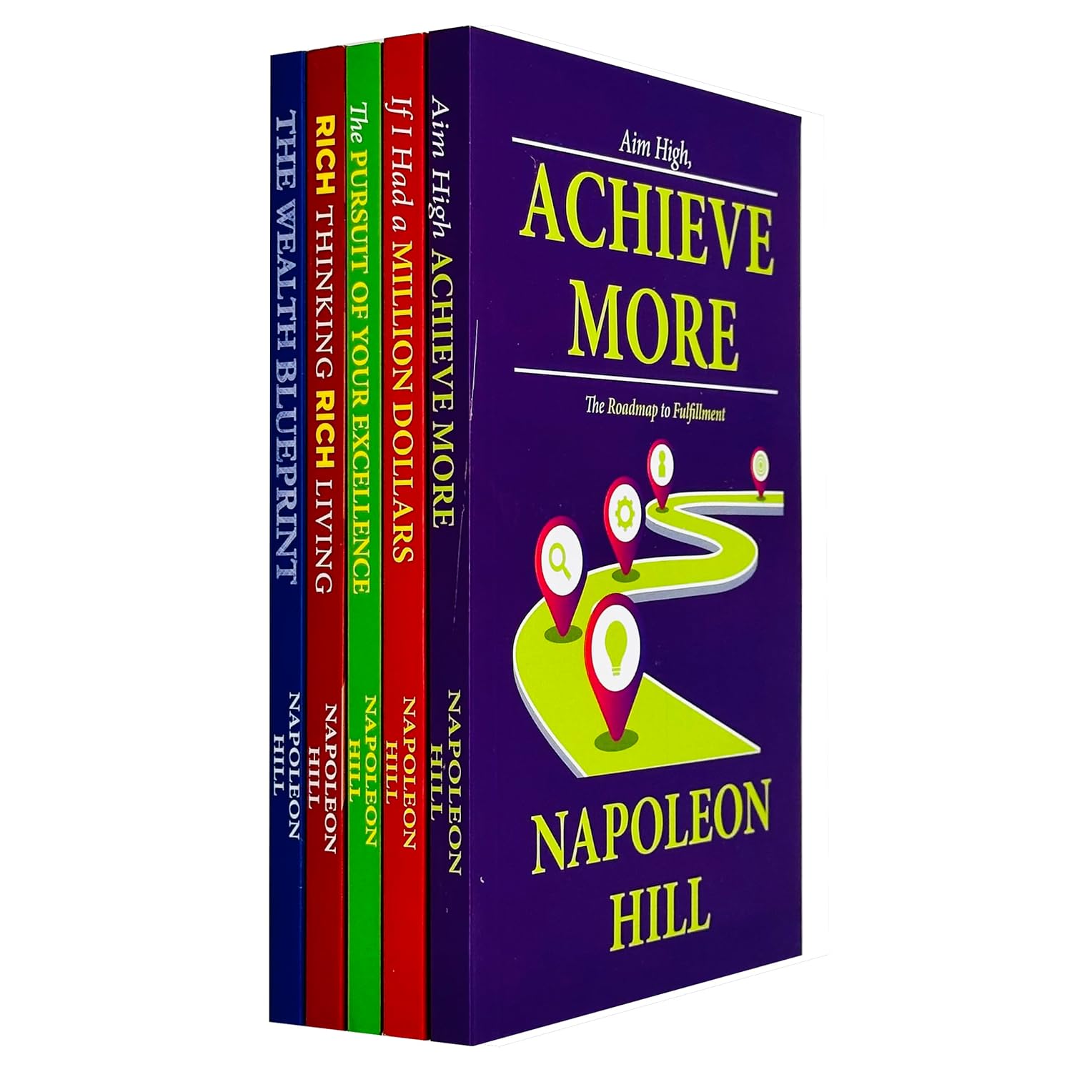 The Wealth Blueprint and other titles from Napoleon Hill's Hello Money Series paperback set
