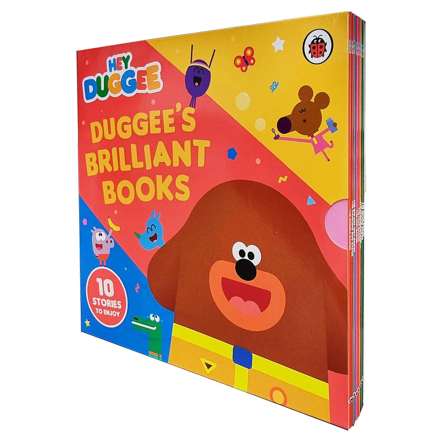 Hey Duggee Brilliant 10 Books Collection Set - ten paperback badge story books for ages 3-5