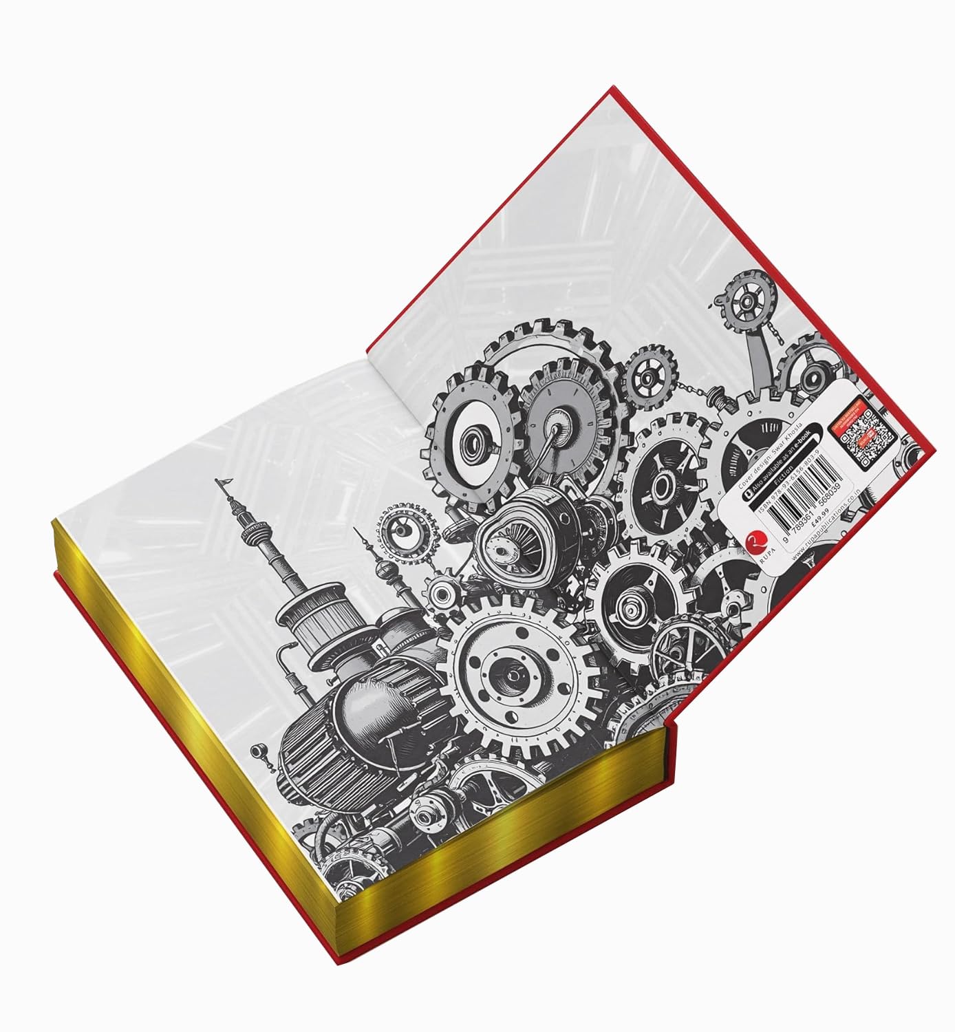 H.G. Wells A Collection of Works deluxe leather bound hardback edition displayed on shelf, classic sci-fi novels