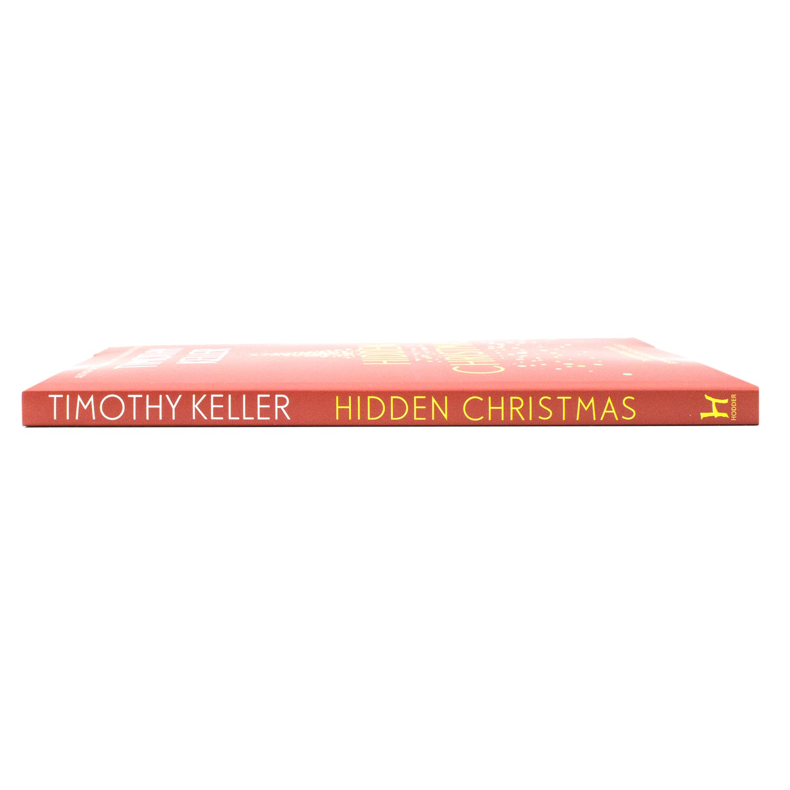 Hidden Christmas by Timothy Keller - paperback book spine and cover detail