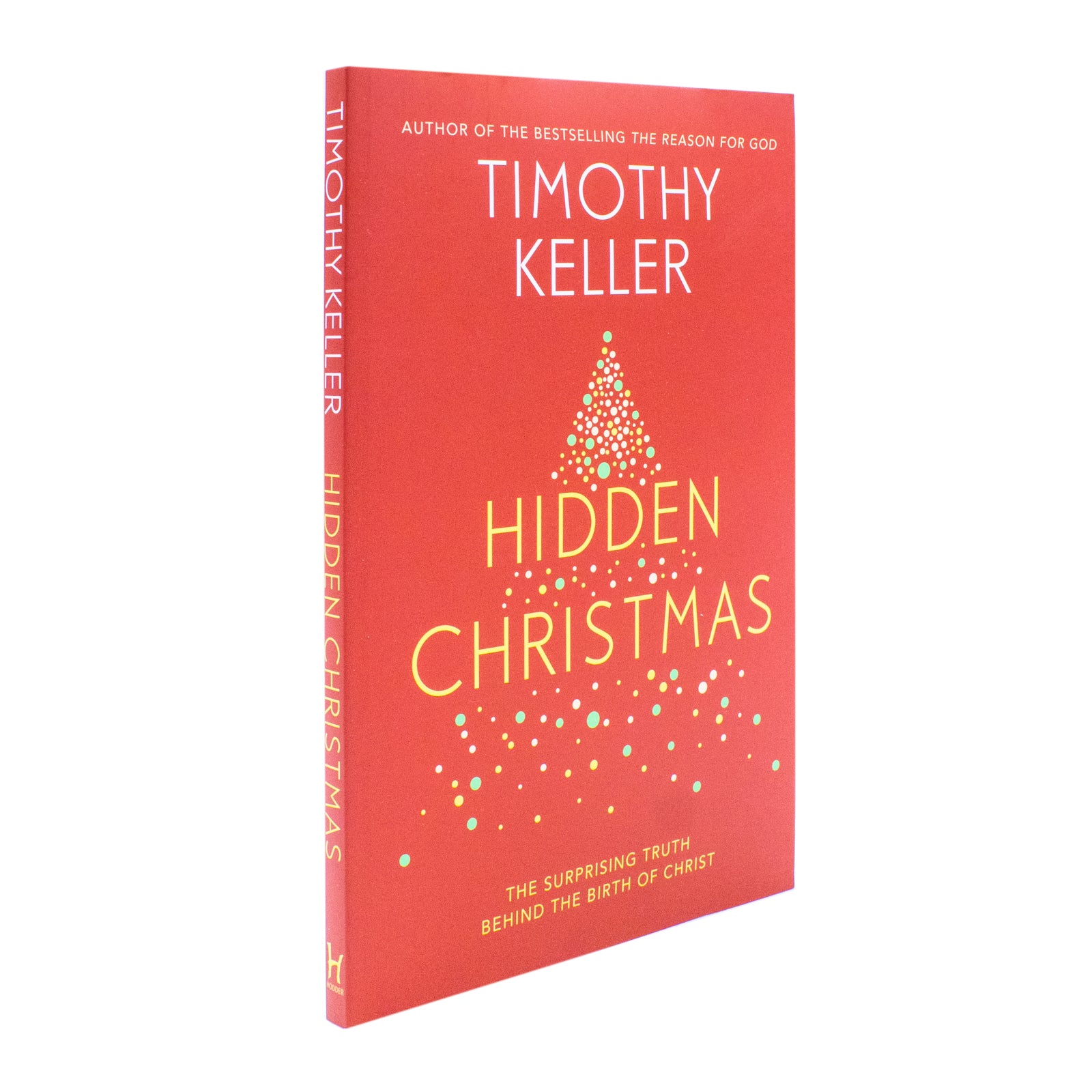 Hidden Christmas by Timothy Keller - paperback book cover, Christian non fiction on the true Christmas story