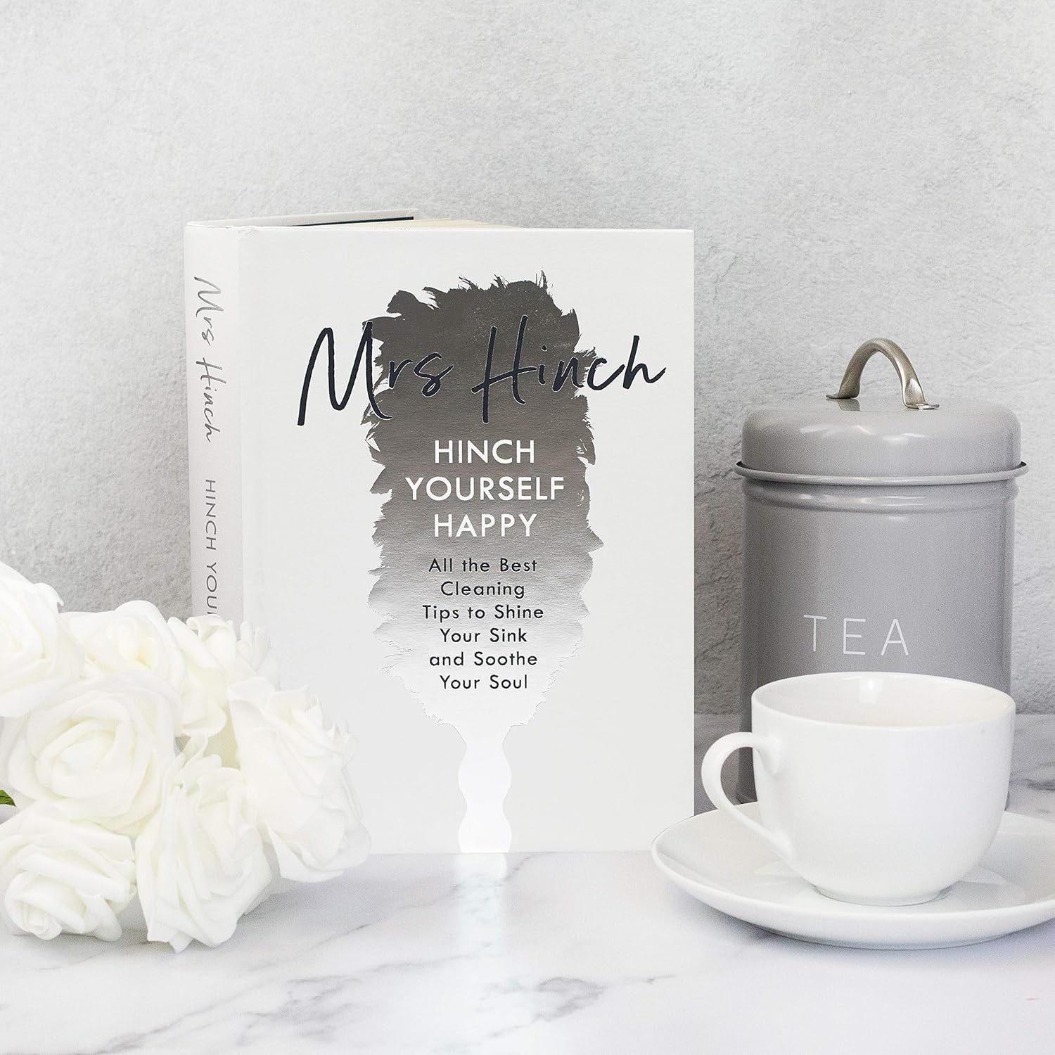 Hinch Yourself Happy by Mrs Hinch - close up of page detail and cleaning guides