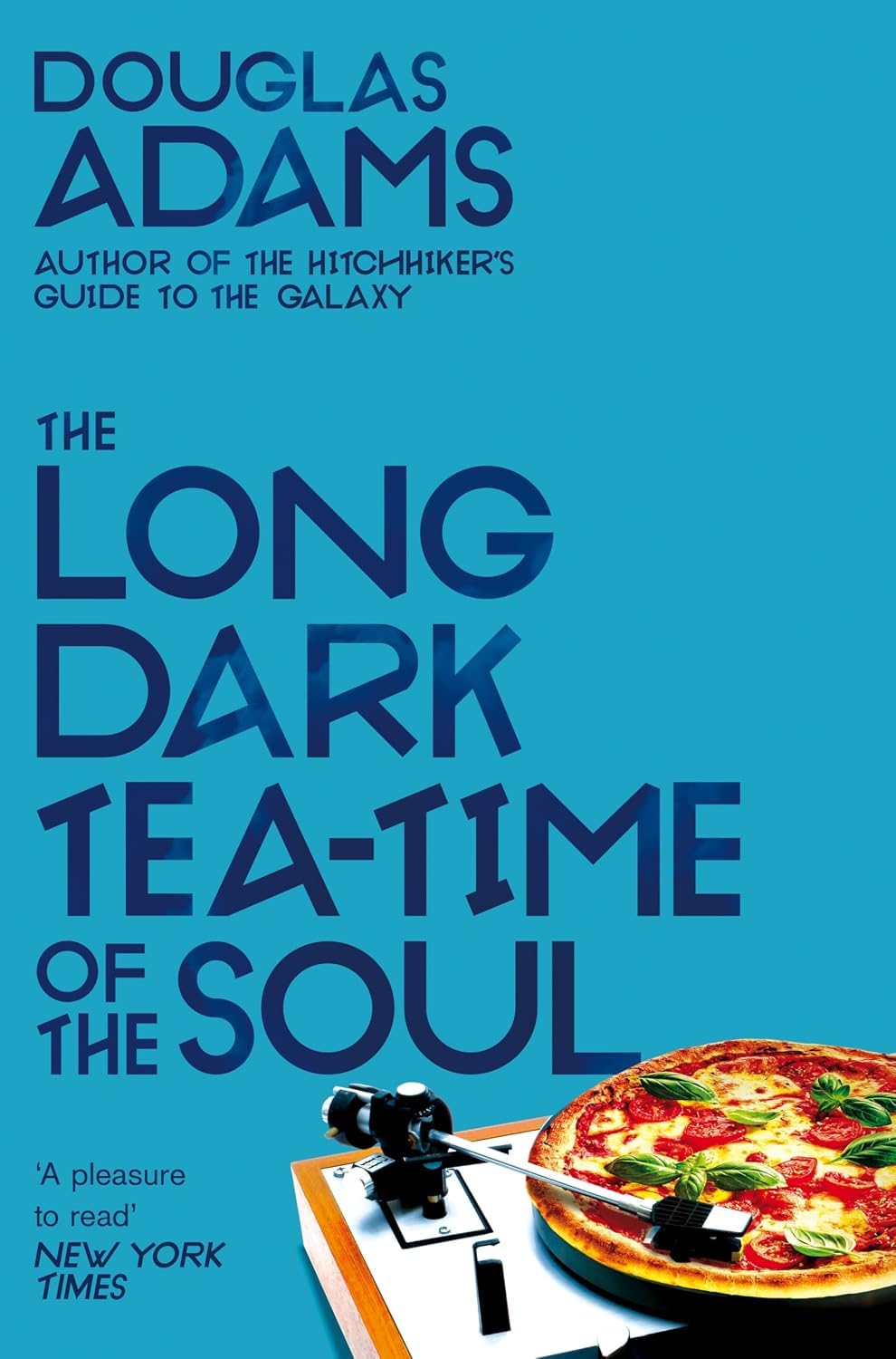 Dirk Gently's Holistic Detective Agency and The Long Dark Tea-Time of the Soul paperback covers by Douglas Adams