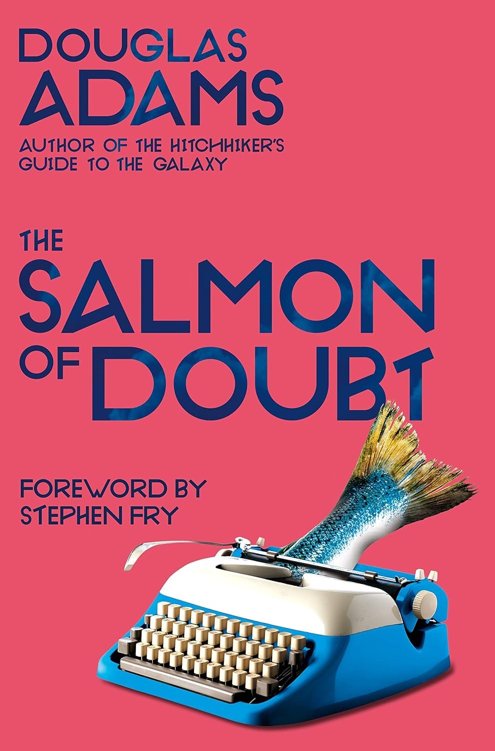 The Salmon of Doubt paperback book cover by Douglas Adams