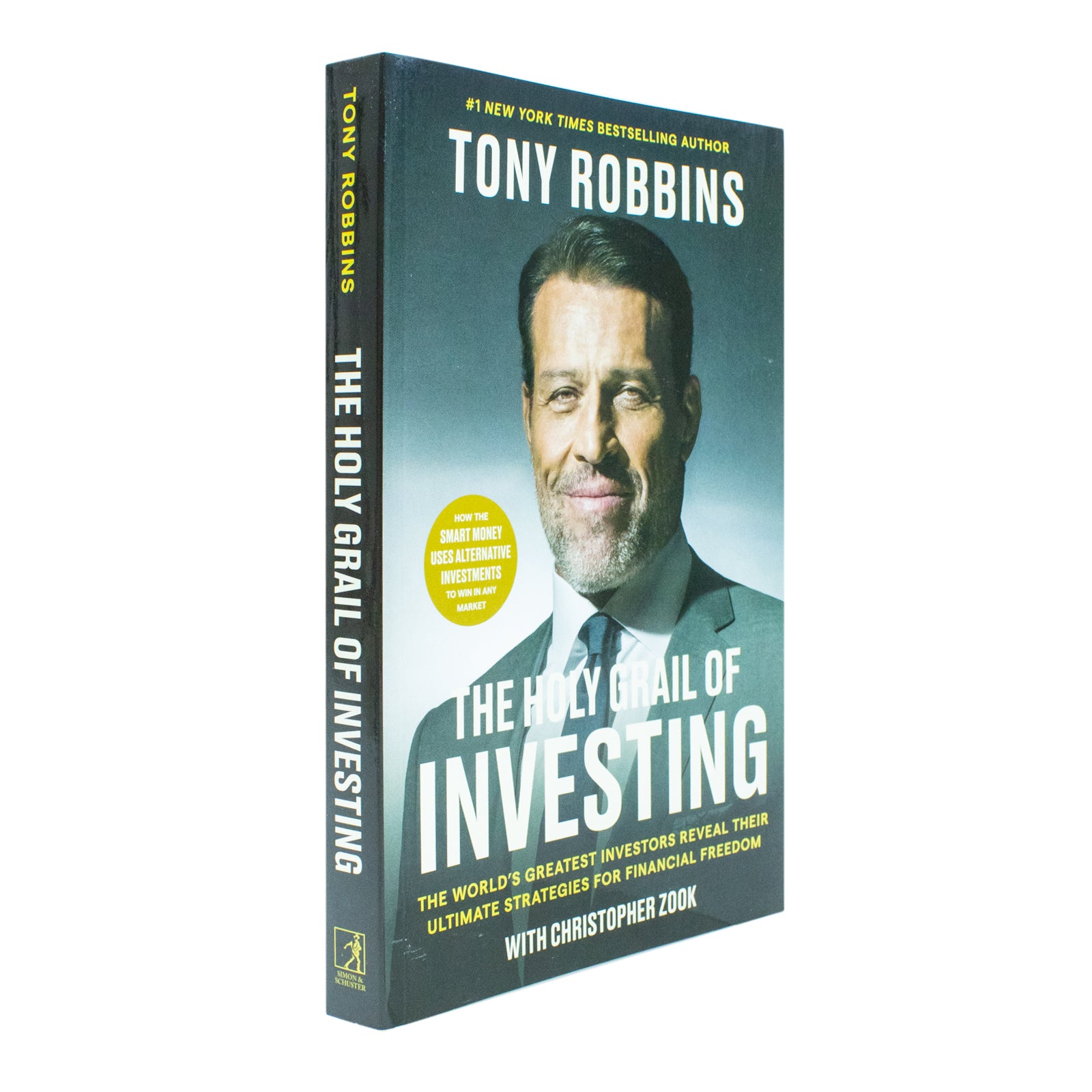 The Holy Grail of Investing by Tony Robbins and Christopher Zook - paperback front cover
