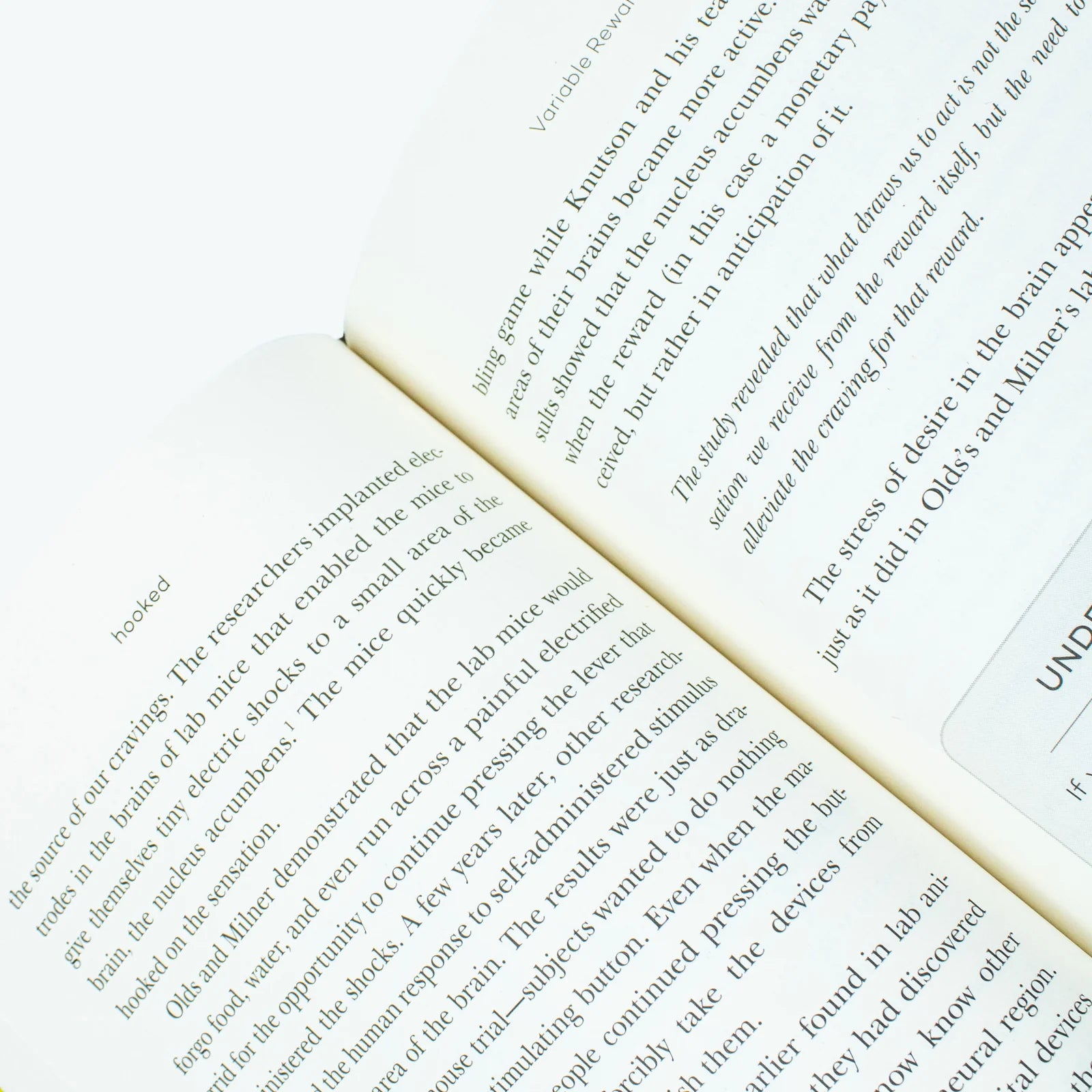 Hooked by Nir Eyal hardback book - close-up cover detail