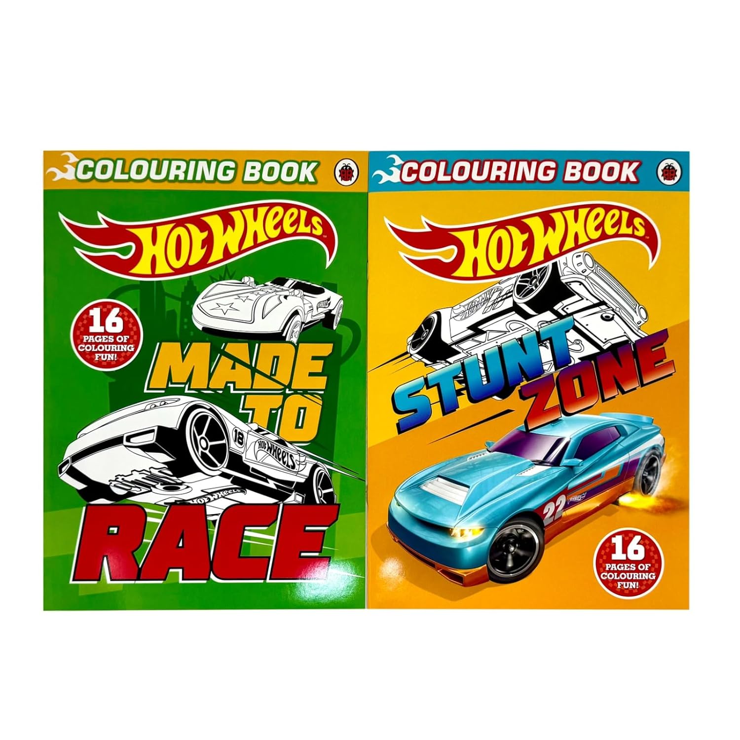 Hot Wheels Built For Speed Colouring Book paperback for ages 5-7