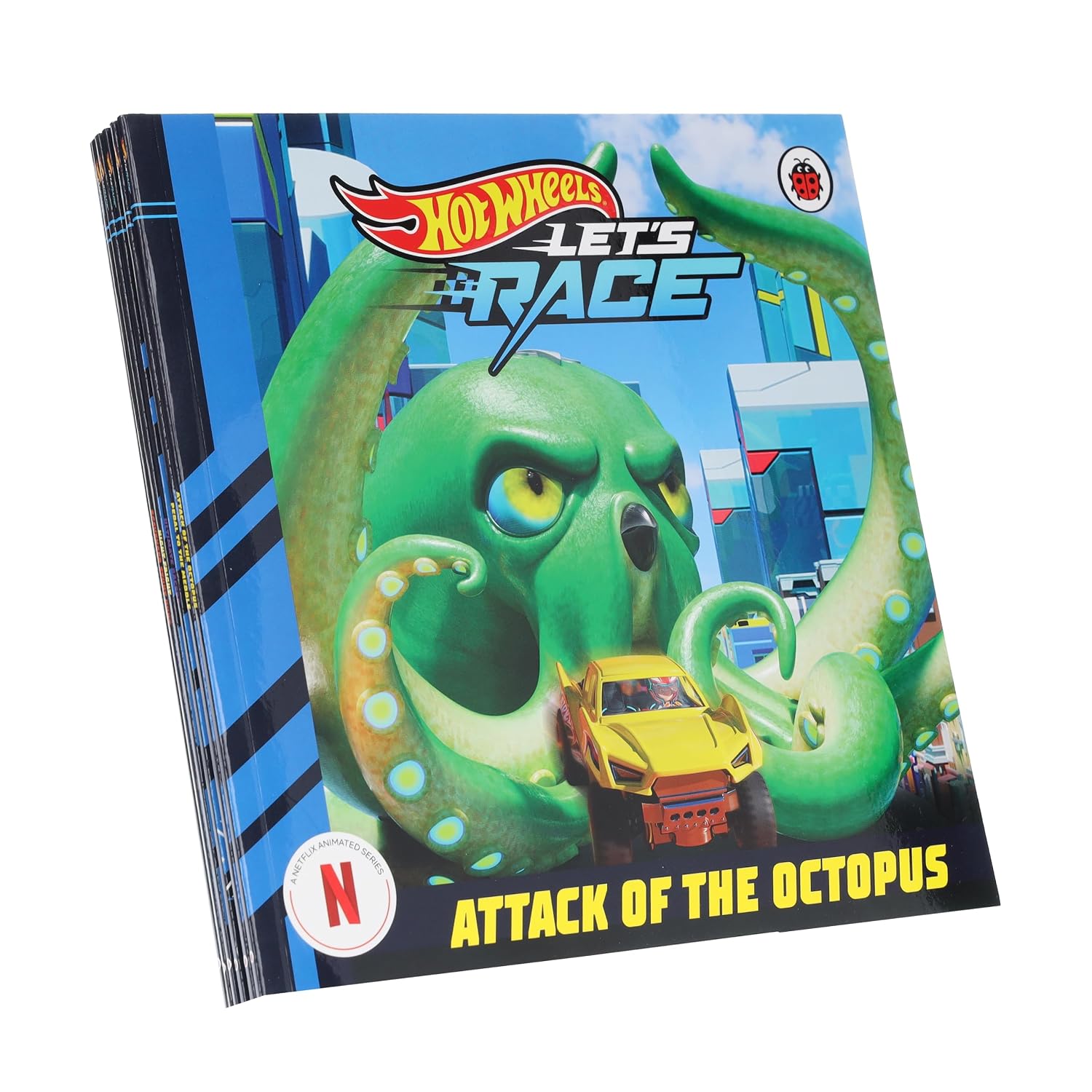 Hot Wheels: Let's Race storybook collection featuring Ultimate Racers and Pedal To The Meddle