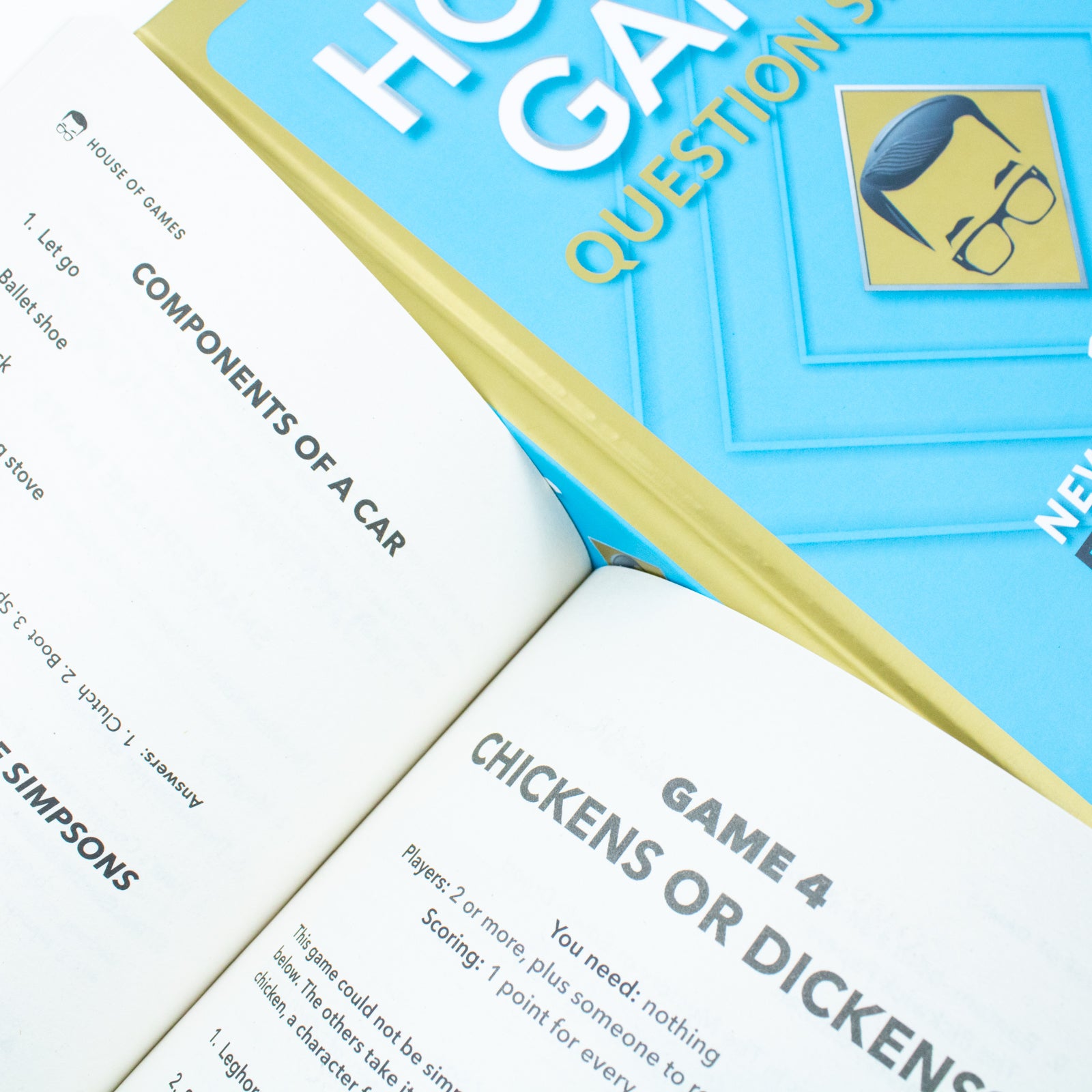 House of Games Question Smash and Richard Osman's House of Games 2 book paperback set packaging