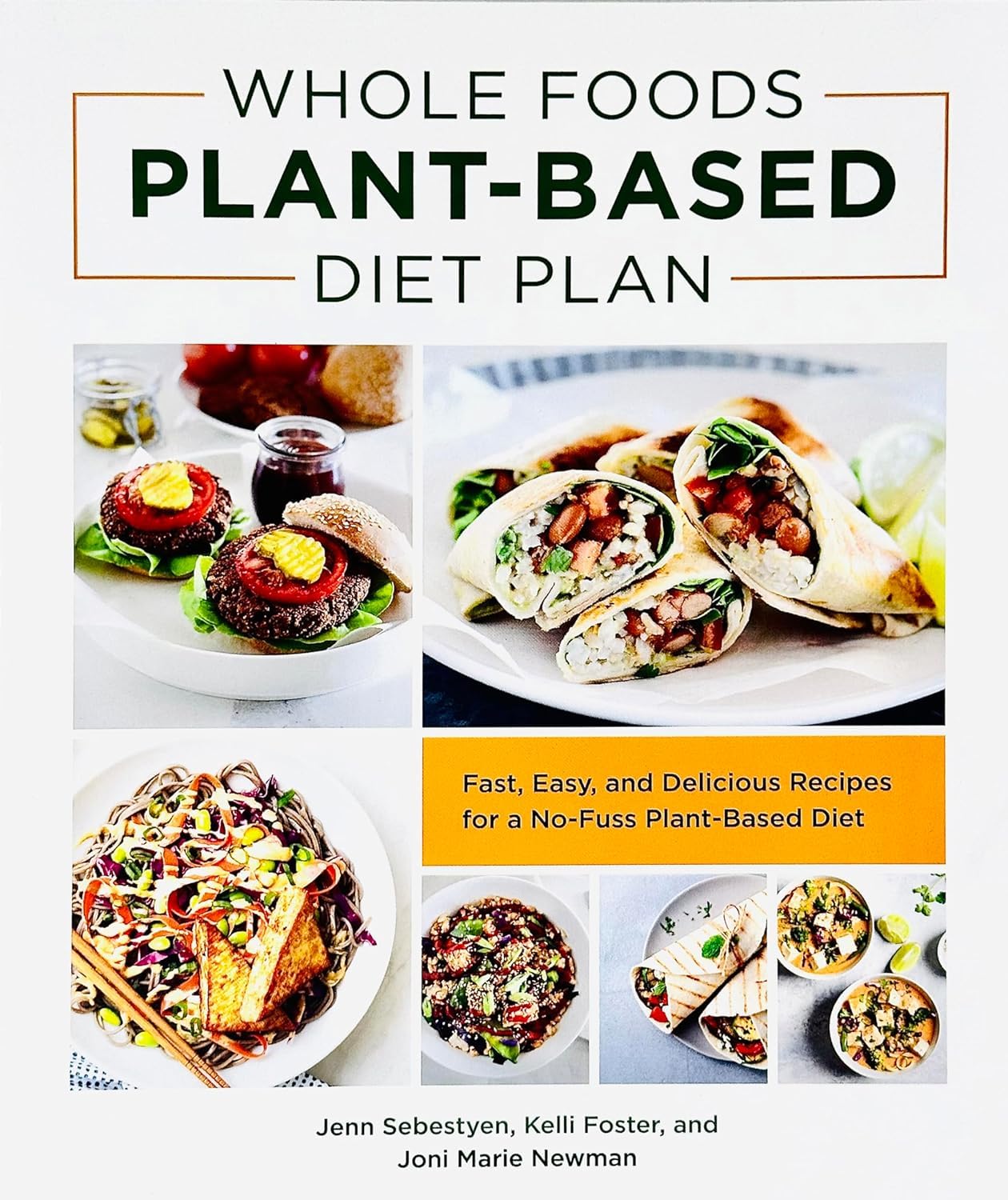 Two book plant-based cookery set - How to Eat 30 Plants a Week hardback and Whole Foods Plant-Based Diet Plan paperback book covers
