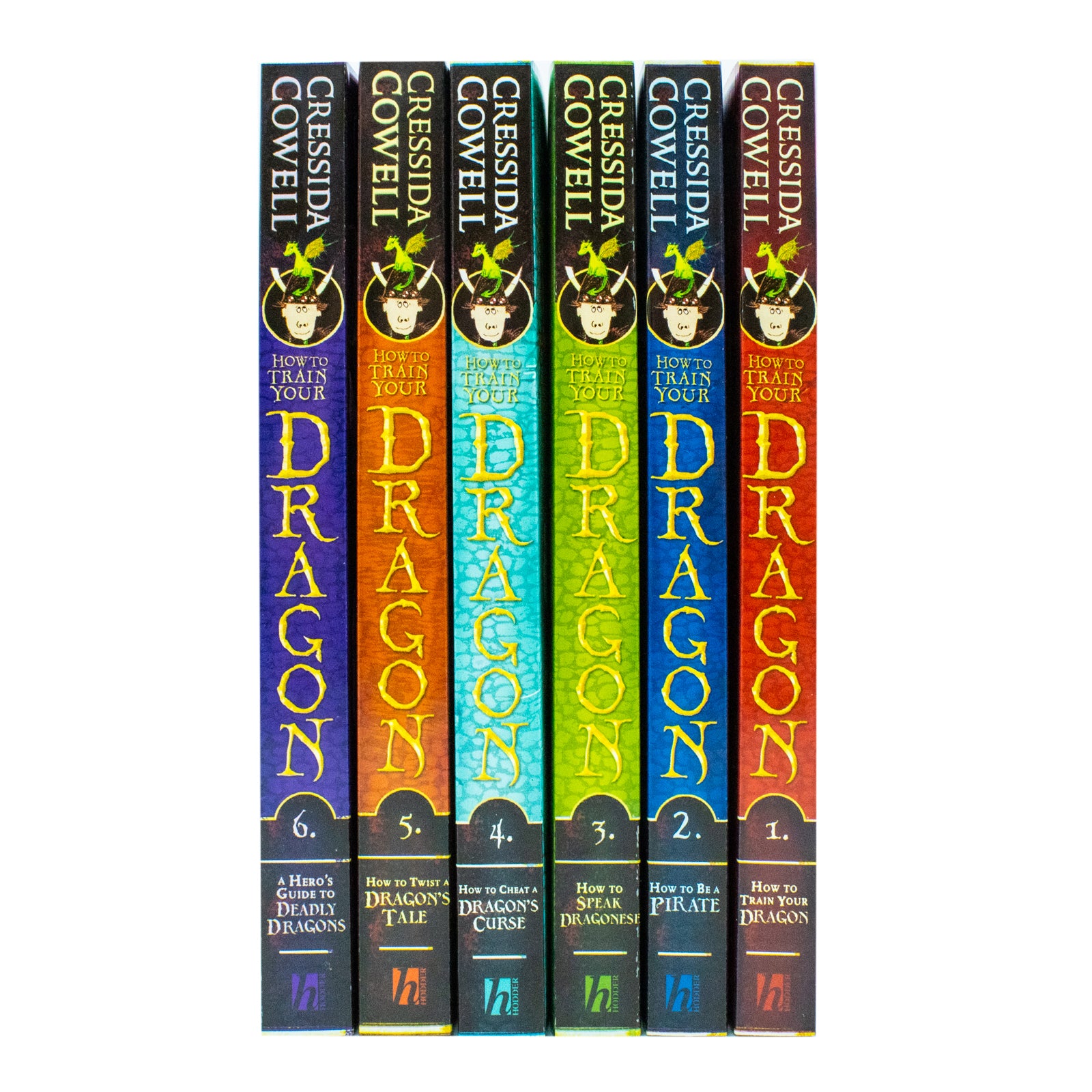 How to Train Your Dragon Collection by Cressida Cowell - Childrens Fantasy Adventure Paperback Set