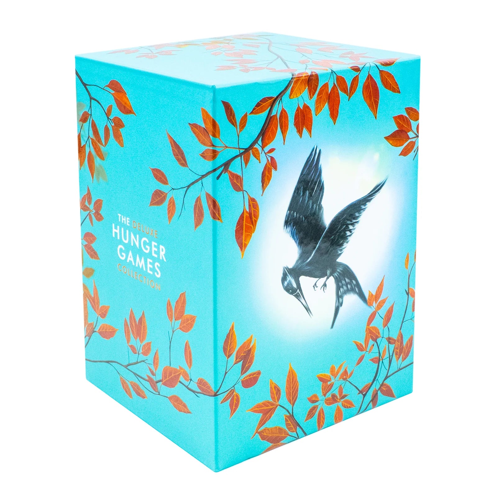 The Hunger Games Deluxe Collection 4 books - Catching Fire, Mockingjay and Ballad of Songbirds and Snakes covers