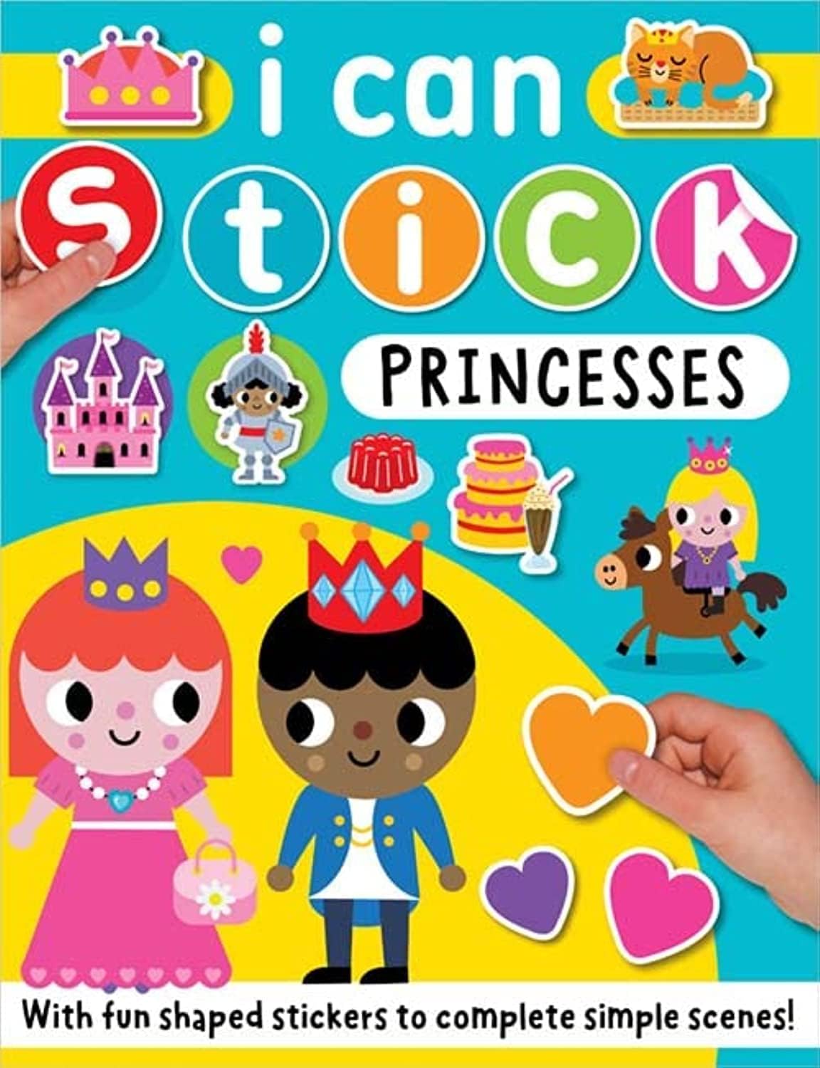 I Can Stick Farm sticker book from the Make Believe Ideas 8 Books Collection Set
