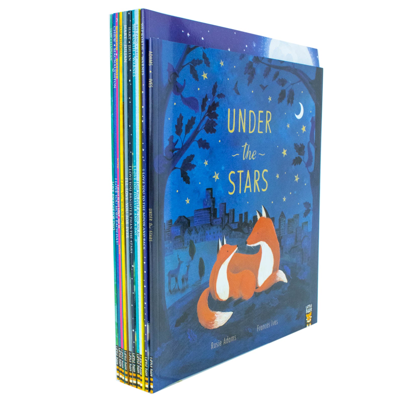 I Love You Series 10 Books Collection Set - paperback picture books for ages 3-6, including Under the Stars and I Love You to the Moon and Back