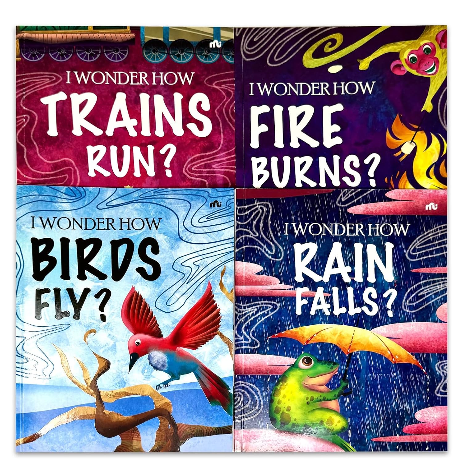 I Wonder How Fire Burns? by Moonstone - paperback childrens science book, ages 5-7