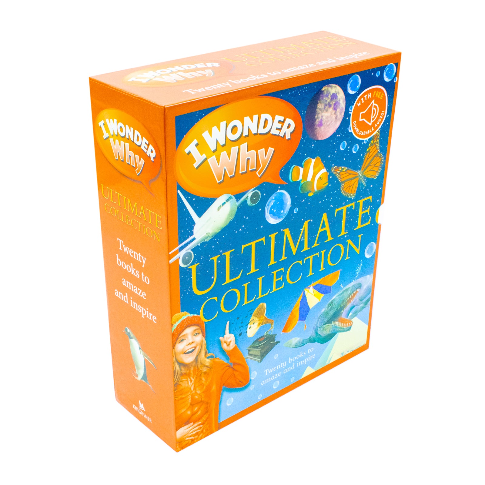 I Wonder Why Ultimate Collection 20 Books Set - Kingfisher paperback box set including Stars Twinkle and Other Questions About Space