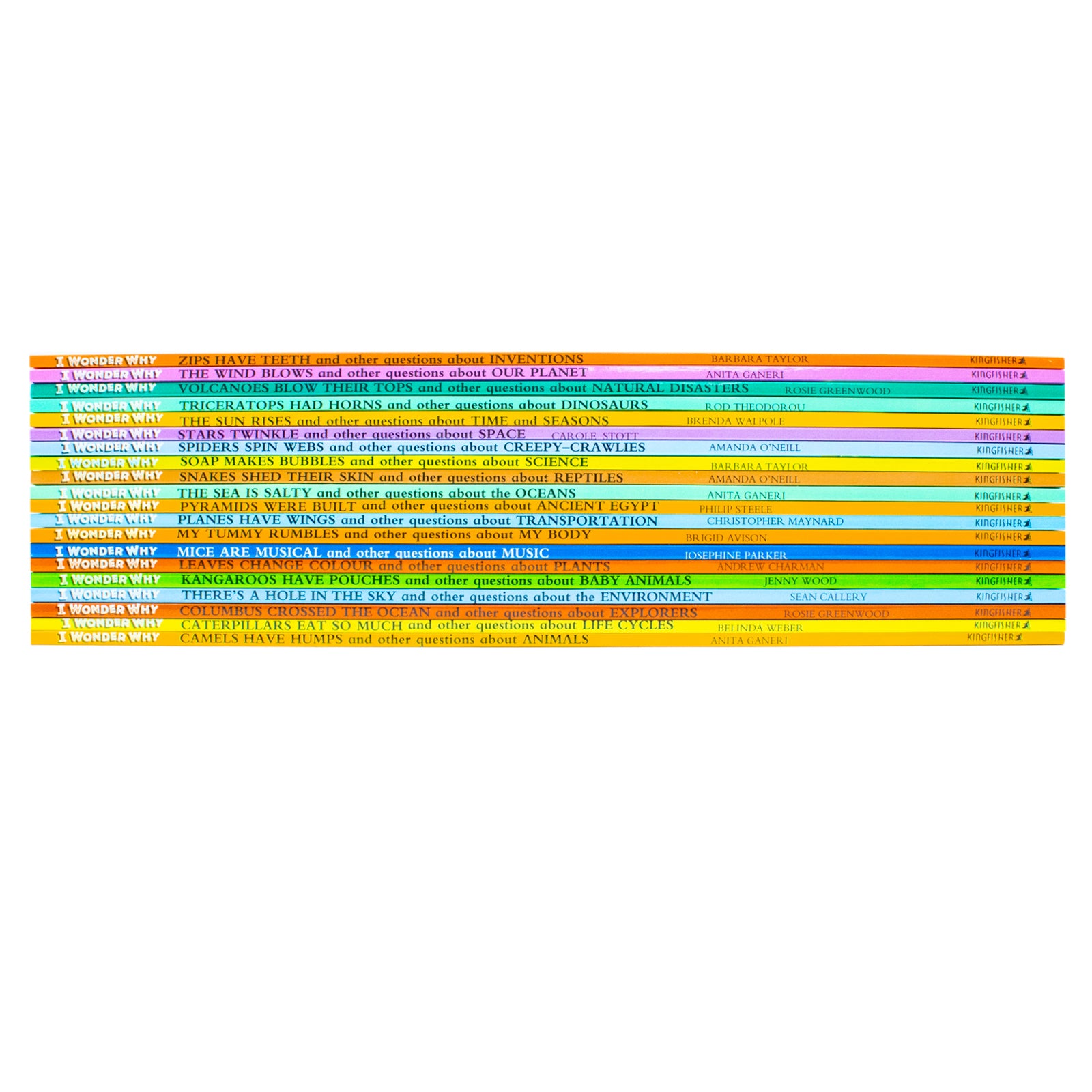 I Wonder Why Ultimate Collection sample pages showing question and answer illustrated format