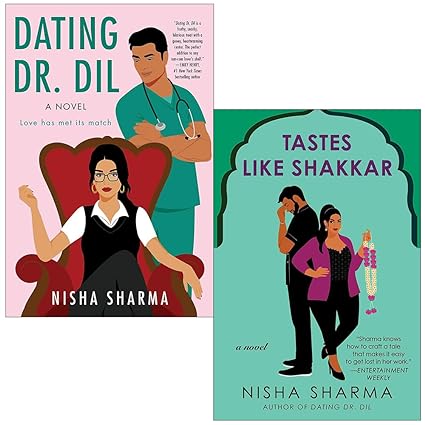 If Shakespeare Were an Auntie 2 Books Collection Set by Nisha Sharma - paperback romance set cover