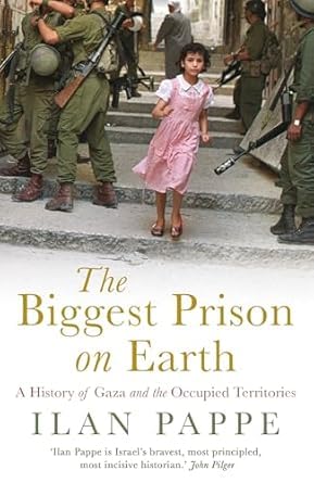 The Biggest Prison on Earth by Ilan Pappe - paperback edition cover, part of the 2 book collection set