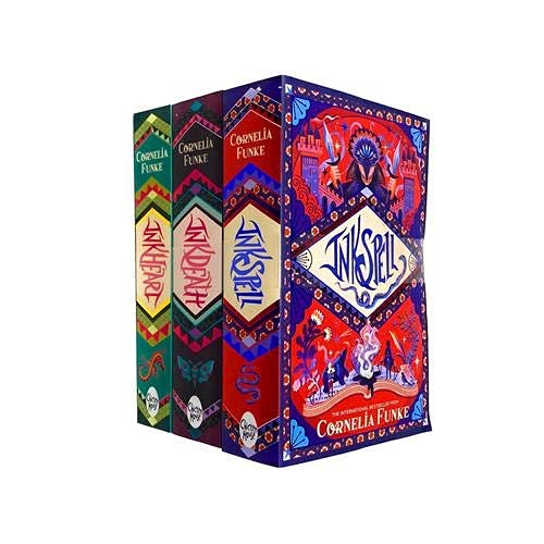 Inkheart Trilogy complete 3 book set by Cornelia Funke - Inkheart, Inkspell, Inkdeath paperback collection