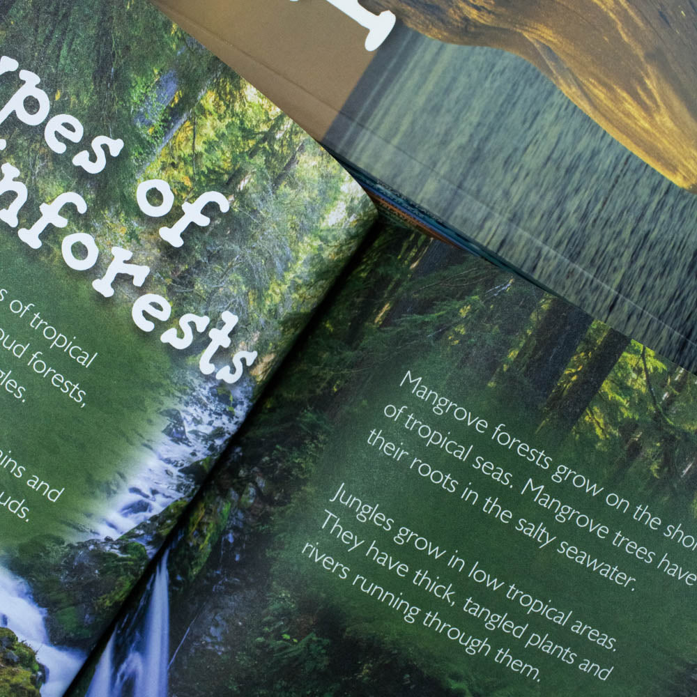 Sample inside page from Introduction to Geography for Beginners 10 Book Collection Set, ISBN 9781804452271