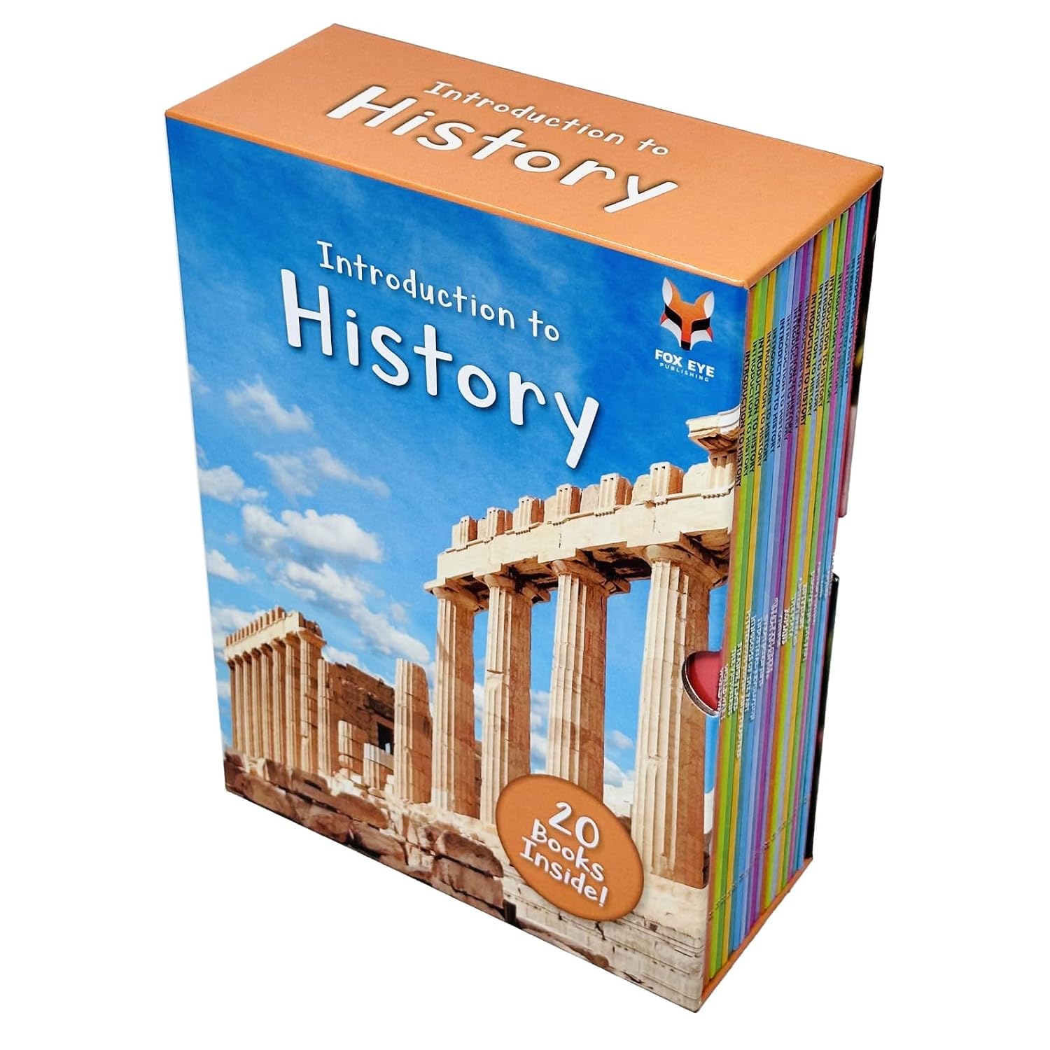 Introduction to History for Beginners 20 Books Collection Set - Fox Eye Publishing paperback box set