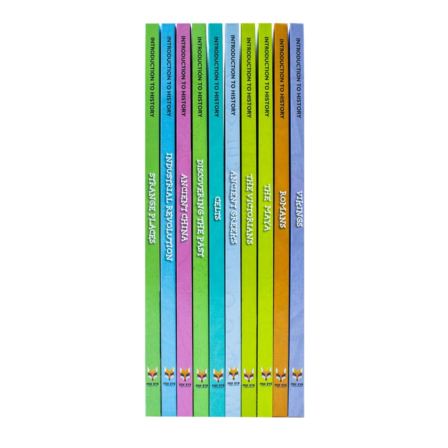 Introduction to History for Beginners hardback 10-book set - Strange Places and Discovering the Past titles