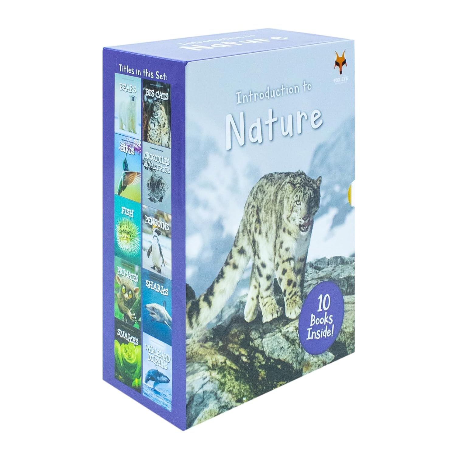 Introduction to Nature for Beginners by Jasmine Brooke 10 book hardback set - full collection back cover