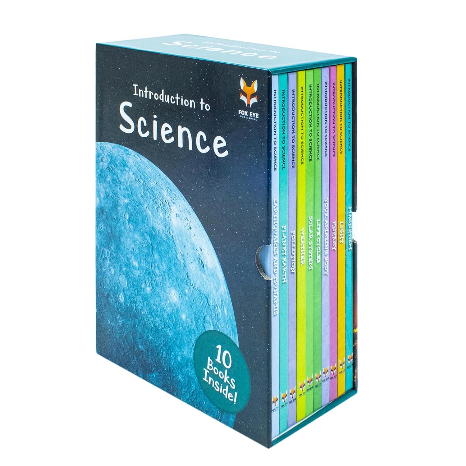 Introduction to Science for Beginners 10 book hardback collection - Planet Earth and Weather titles
