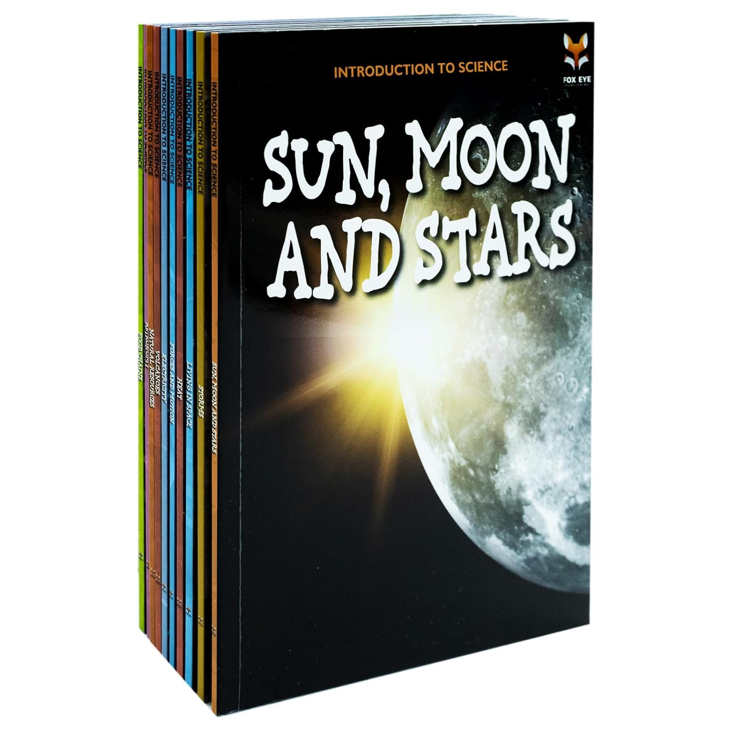 Ten paperback titles in the Introduction to Science for Beginners Series 1 collection including Astronomy, Electricity and Volcanoes