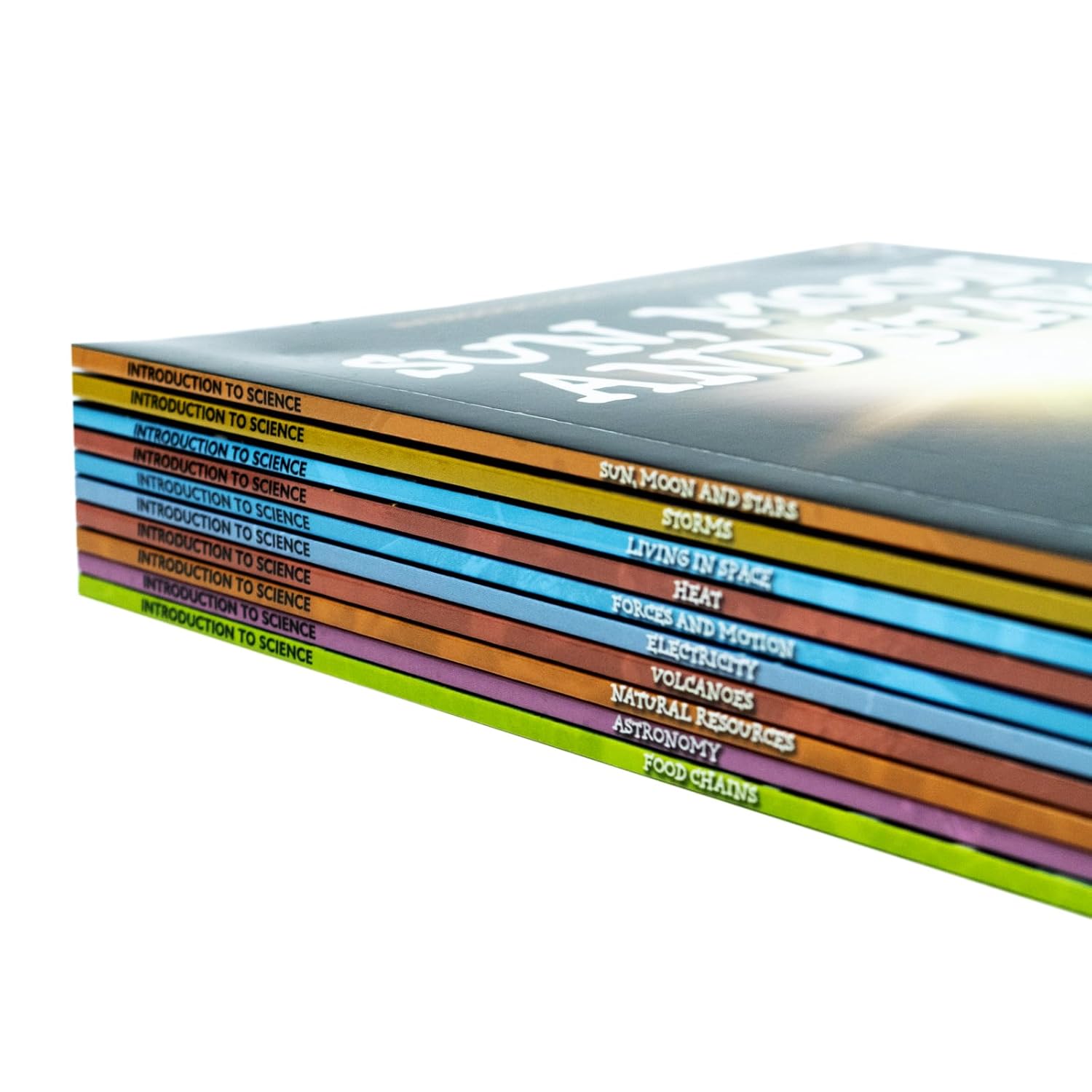 Introduction to Science for Beginners Series 1 10 book paperback gift set for curious kids