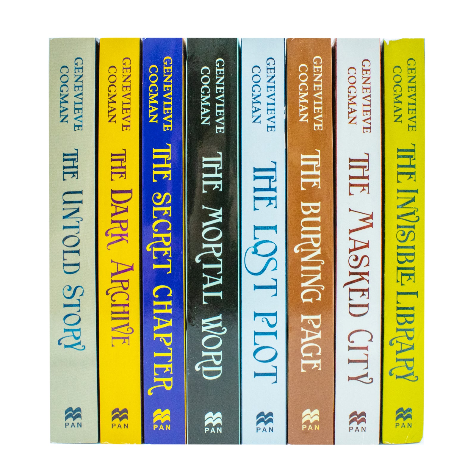 The Invisible Library Series 8 Books Collection Set by Genevieve Cogman - Irene fantasy adventure paperback set