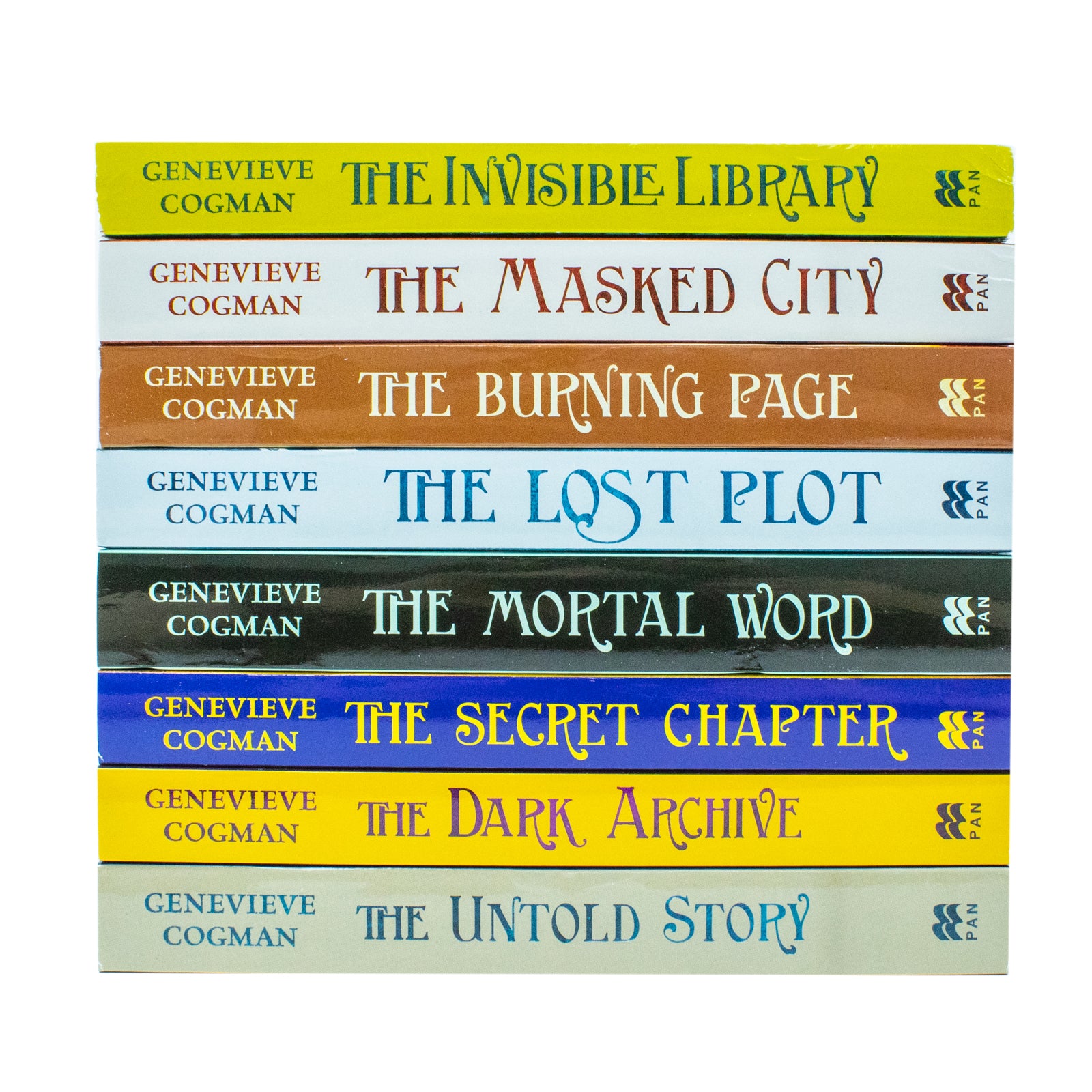 The Invisible Library Series 8 Books Collection Set by Genevieve Cogman - urban fantasy spy adventure paperback books